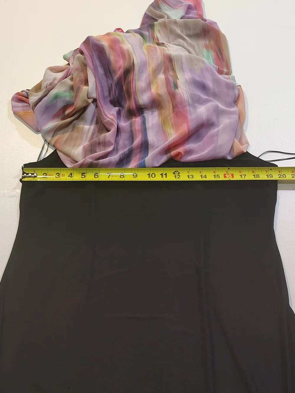 Signature by Robbie Bee Multicolor Pink Purple Cold-Shoulder Maxi Dress - Picture 6 of 14